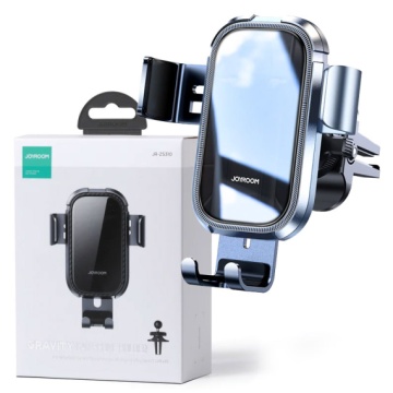 Joyroom JR-ZS310 - Suport Auto, cu cleme laterale, fixare dubla, montaj Ventilatie, MultiAngle, AutoGravity, Negru - Img 1