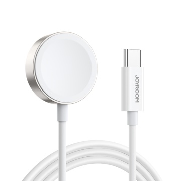 Joyroom S-IW004 - Incarcator Wireless, iWatch, Magnet, 2.5W, 3A, Qi Charging, conector Type-C, Alb - Img 2
