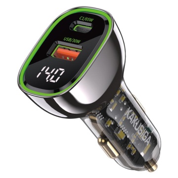 Kaku KSC-1054 - Incarcator Auto, 95W, 1xUSB-C, 1xUSB-A, PD, QC 3.0, Negru - Img 2