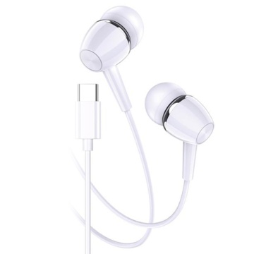 Kaku KSC-1296 - Casti cu Fir, In Ear, Type-C, 1.2m, Mic & Volume Key, Alb - Img 2
