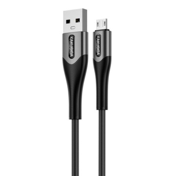 Kaku KSC-724 - Cablu Date si Incarcare, USB la Lightning, 18W, 2.4A, 1.2m, Negru - Img 2