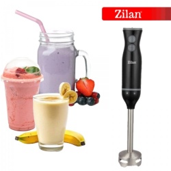 Mixer vertical 250W, Zilan ZLN5220, 2 viteze, baza detasabila, inox, negru - Img 5