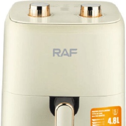 Raf R5237W – Friteuza cu aer cald 4.8L, gatire fara ulei, temporizator, antiaderenta, aurie - Img 3
