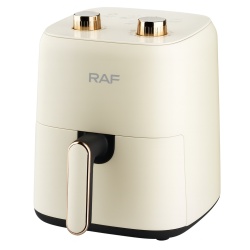Raf R5237W – Friteuza cu aer cald 4.8L, gatire fara ulei, temporizator, antiaderenta, aurie - Img 2
