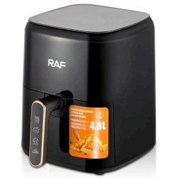 Raf R5362B – Friteuza electrica multifunctionala Air Fryer 3L, 1500W, control temperatura, negru - Img 2