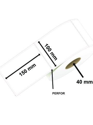 Rola etichete termice pentru AWB TOP THERMAL, 100x150 mm, format A6, 260 etichete/rola, Ambalare CUTIE 12 role - Img 5