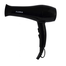 Uscator de par Floria ZLN8983, 1800W, 3 trepte temperatura, 2 trepte viteza, jet aer rece, grila ceramica cu ioni, concentrator, negru - Img 1