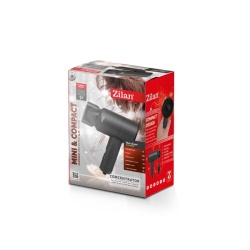 Uscator de par portabil Zilan ZLN4889, 1100W, 2 trepte putere, maner pliabil, design compact, negru - Img 4