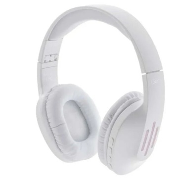 XO BE39 - Casti Wireless, Over Ear, Bluetooth 5.0, 180h StandBy, Gaming, Foldable, Alb - Img 2