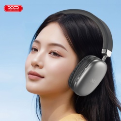 XO BE45 – Casti wireless On Ear BT 5.3, 400mAh, comenzi tactile, Ambient Light, negru - Img 5