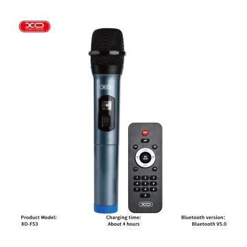 XO F53 - Boxa Portabila Bluetooth 5.0 40W 3600mAh RGB Microfon Negru - Img 6