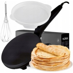 Aparat pentru facut clatite 700W, Floria ZLN7910, diametru plita 20cm, control automat temperatura, negru - Img 6