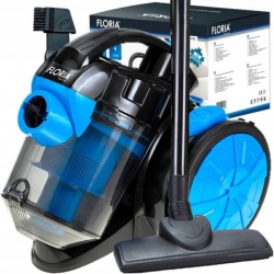 Aspirator fără sac 700W Floria ZLN3468 bleu-negru, filtru HEPA 13, filtrare ciclonică, capacitate 1.8L - Img 6