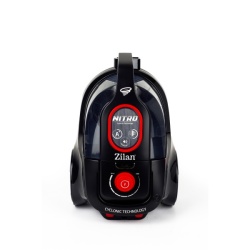 Aspirator fara sac 750W Zilan ZLN3512, filtrare ciclonica, teava inox telescopica, perii multiple, negru/rosu - Img 7