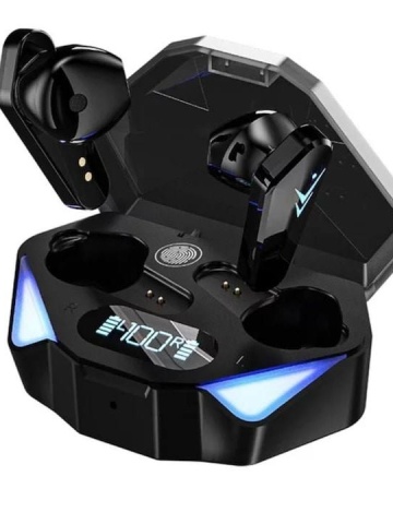Casti Wireless 5.0 Smartix Sport, Display, Negru - Img 1