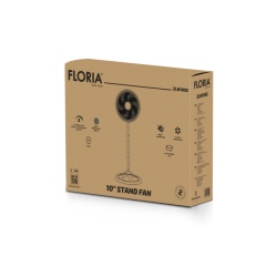 Floria ZLN1092 – Ventilator cu picior, 55W, 3 viteze, negru - Img 4