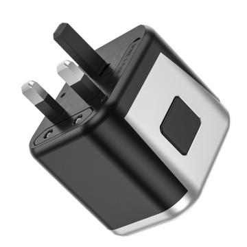 Hoco AC5 - Convertor Priza, 2xUSB-A, Adaptor Universal, EU/UK/US/AUS, Negru - Img 5