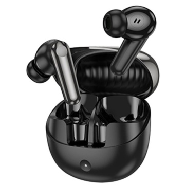 Hoco EQ11 - Casti Wireless, Ear Buds, Bluetooth 5.3, 180h StandBy, 400mAh, Pacifico, Negru - Img 1