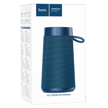 Hoco HC13 - Boxa portabila, TWS, Bluetooth 5.0 Wireless, 5W, Sports, Albastru Navy - Img 1