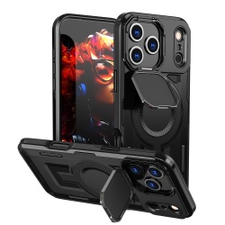 Husa Maxcell UrbanMag pentru APPLE iPhone 17 – MagSafe, Rezistenta, Hybrid Armor MagCase, PC+TPU, negru - Img 1