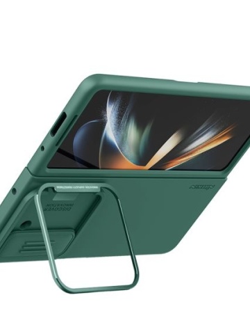 Husa Nillkin, Galaxy Z Fold 5, CamShield Silky, TPU, Verde - Img 5