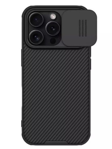 Husa Nillkin, iPhone 16 Pro Max, CamShield Pro, TPU, Negru - Img 1