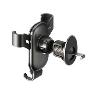 Joyroom JR-ZS392 - Suport Auto, montaj Ventilatie, cleme laterale, Steel PullClip, Negru - Img 5