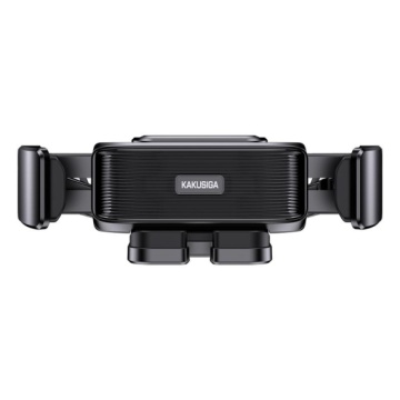 Kaku KSC-1156 - Suport Auto, montaj Ventilatie, cleme laterale, 360°, AutoGravity, PullClip, Negru - Img 5