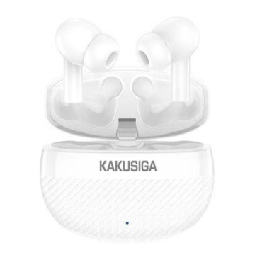 Kaku KSC-1455 - Casti Wireless, Ear Buds, Bluetooth 5.3, 180h StandBy, 300mAh, Yongke, Alb - Img 1