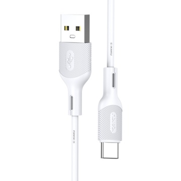 Kaku KSC-535 - Cablu Date si Incarcare, USB-A-A la Lightning, 18W, 2.4A, 1m, Alb - Img 2