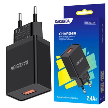 Kaku KSC-757 - Incarcator Retea, 18W, 2.4A, 1xUSB-A, QC 3.0, Negru - Img 1
