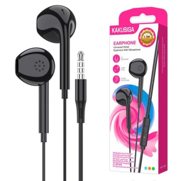 Kaku KSC-848 - Casti cu Fir, In Ear, 3.5mm, 1.2m, Mic & Volume Key, Negru - Img 1