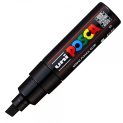 M1507 - Set 4 culori Marker UNI Posca pc-8k, varf tesit, 8.0mm - Img 4