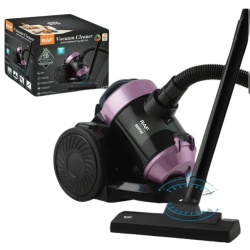 Raf R8710P – Aspirator electric 800W, bol 2L, fara sac, filtru reutilizabil, roz-negru - Img 1