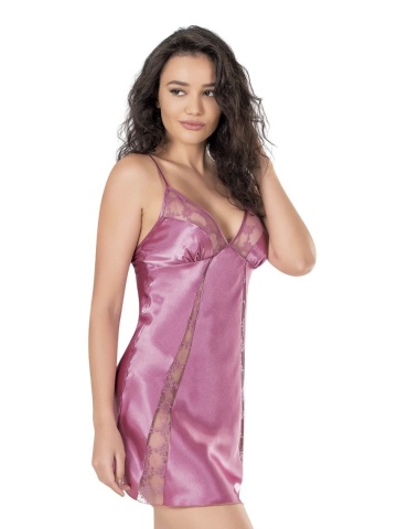 Rochie de noapte Aurora Luxe Amour, Roz - Img 3