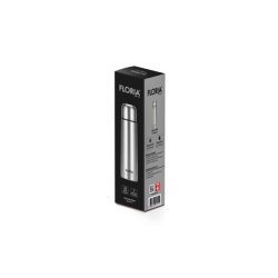 Termos FLORIA, 750ml, inox, pereti triplii, mentine 24h rece / 18h cald, ZLN0729, argintiu - Img 3