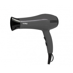 Uscator de par Floria ZLN8986, 1800W, 3 trepte temperatura, 2 trepte viteza, jet aer rece, concentrator, gri - Img 2