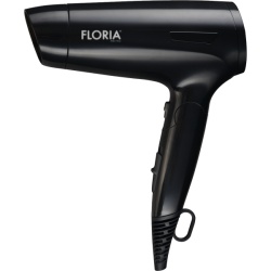 Uscator de par Floria ZLN9402, 1600W, 3 trepte temperatura, 2 trepte viteza, functie ionica, aer rece, maner pliabil, protectie supraincalzire, negru - Img 2