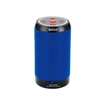 WS1812 - Boxa Portabila Radio MP3 TF/USB-A, Bluetooth, Albastru - Img 1