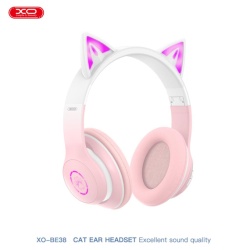 XO BE38 – Casti wireless On Ear BT 5.3, 300mAh, roz - Img 3