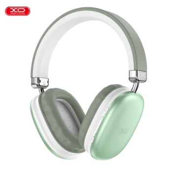 XO BE45 - Casti Wireless, On-Ear, Bluetooth 5.3, 400mAh, comenzi functii, Ambinet Light, Beiguo Headworn, Verde - Img 1