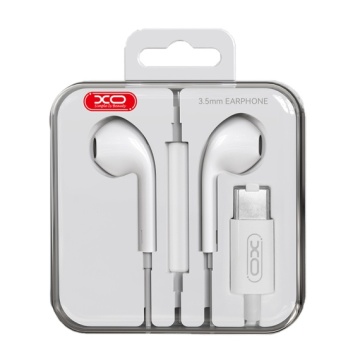 XO EP78 - Casti cu fir, In Ear, USB-C, 1.2m cablu, digital, Alb - Img 1