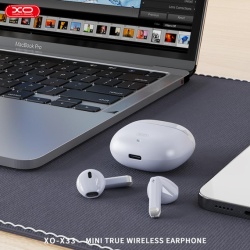 XO X33 – Casti wireless Ear Buds TWS BT 5.3, 250mAh, albastru - Img 4