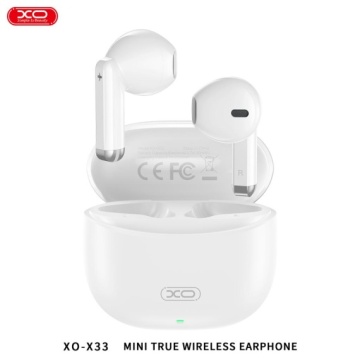 XO X33 - Casti Wireless, Ear Buds, Bluetooth 5.3, 250mAh, Alb - Img 1