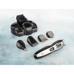 Zilan ZLN3857 – Aparat de tuns facial si corporal 5 in 1, acumulator reincarcabil, stand incarcare, negru - Img 2