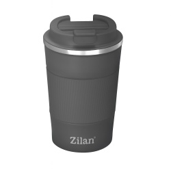 Cana termos cafea ZILAN, 510ml, inox, pereti dublii, mentine 12h rece / 6h cald, ZLN9923, gri - Img 1