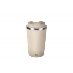 Cana termos cafea ZILAN, 510ml, inox, pereti dublii, mentine 12h rece / 6h cald, ZLN9921, crem - Img 2