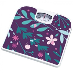 Floria ZLN1693 – Cantar de baie mecanic 130kg, display analogic, albastru - Img 5