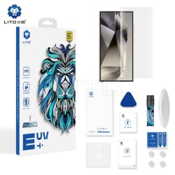 Folie UV Clear LITO Samsung Galaxy S23 Ultra (S918), Clear, ecran, BLISTER, Transparent - Img 2