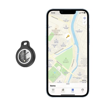 Hoco E91 - Dispozitiv tip AirTAG, anti-pierdere, compatibil functie FindMy, Alb - Img 8